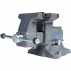 Wilton Reversible Bench Vise 5-1/2" Jaw Width with 360° Swivel Base -Hand Tools popular store WMH 28821