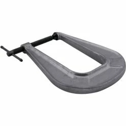 Wilton 42450 Model 245 0-2-1/2" Opening 4-3/4" Throat Depth Xtra Deep Reach Carriage C-Clamp - Pkg Qty 12
