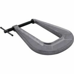Wilton 42460 Model 246 0-2-1/2" Opening 6-1/4" Throat Depth Xtra Deep Reach Carriage C-Clamp - Pkg Qty 12