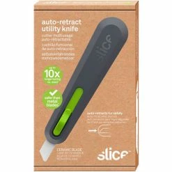 Slice® Auto Retractable Utility Knife - 10554 -Hand Tools popular store auto retractable utility knife ceramic blade packaging