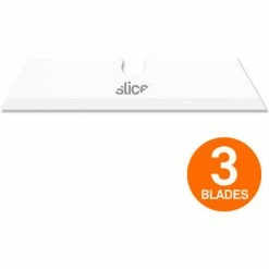 Slice® Replacement Ceramic Utility Knife Blades, Pointed Tips - 10528 - Pack of 3