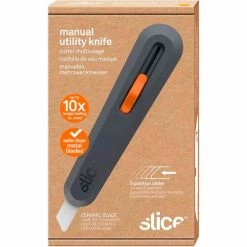 Slice® Manual Retractable Utility Knife - 10550 -Hand Tools popular store manual utility knife ceramic blade packaging
