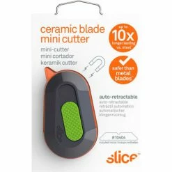Slice® Ceramic Blade Auto-Retractable Mini-Cutter - 10514 - Pkg Qty 12 -Hand Tools popular store mini cutter ceramic blade packaging
